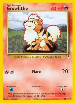 Growlithe — Legendary Collection 45