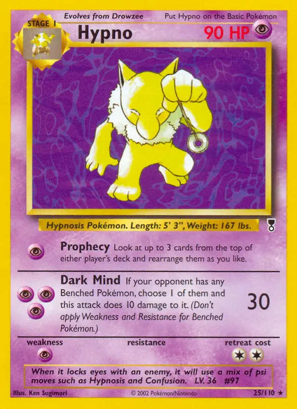 Hypno 25 — Legendary Collection 25, Normal finish