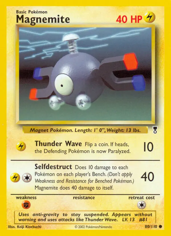 Magnemite 80 — the most expensive Magnemite card