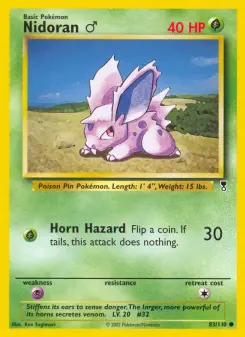 Nidoran ♂ 83 — Legendary Collection