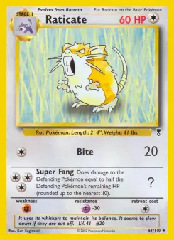 Raticate — Legendary Collection #61