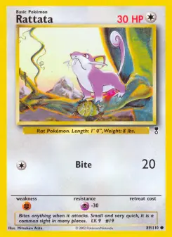 Rattata — Legendary Collection 89