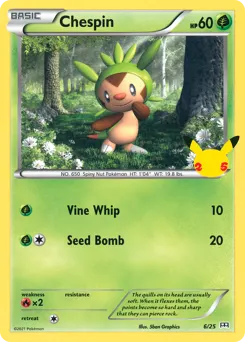 Chespin 6 — McDonald's Collection 2021