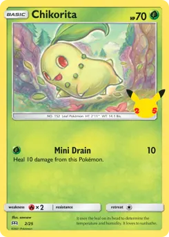 Chikorita 2 — McDonald's Collection 2021