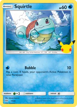 Squirtle 17 — McDonald's Collection 2021