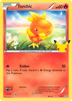 Torchic — McDonald's Collection 2021 #11