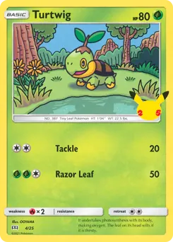 Turtwig 4 — McDonald's Collection 2021