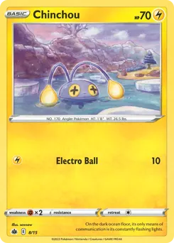 Chinchou — McDonald's Collection 2022 #8