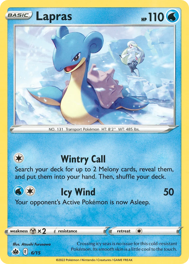 Lapras 6 — McDonald's Collection 2022 6, Holofoil finish