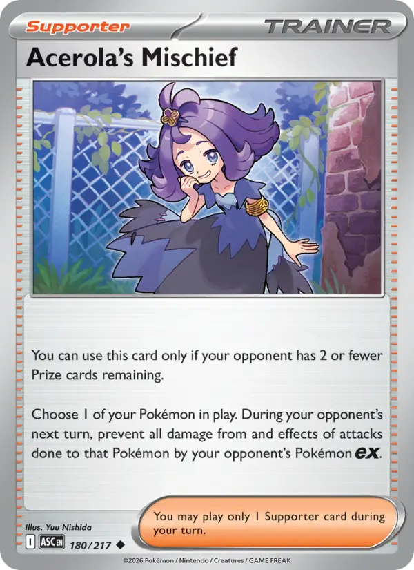 Acerola's Mischief 180 — Ascended Heroes 180, Normal finish