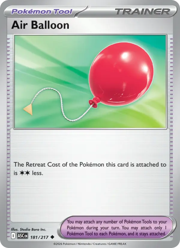 Air Balloon 181 — Ascended Heroes 181, Normal finish