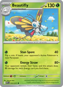 Beautifly 13 — shown as an example of the Holofoil finish