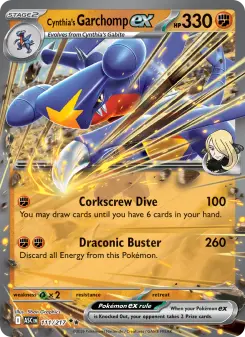 Cynthia's Garchomp ex — Ascended Heroes #111