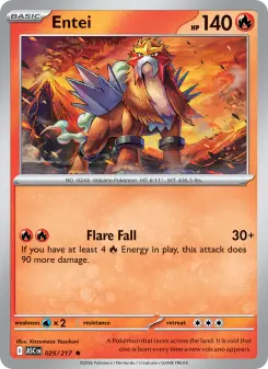 Entei — Ascended Heroes #25