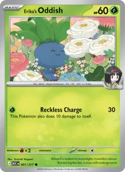 Erika's Oddish — Ascended Heroes #1