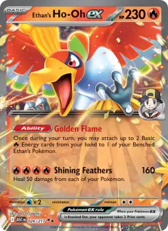 Ethan's Ho-Oh ex — Ascended Heroes #26