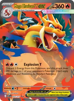 Mega Charizard Y ex — Ascended Heroes #22