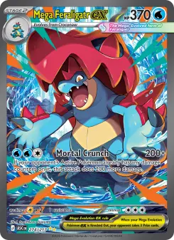 Mega Feraligatr ex — Ascended Heroes 274