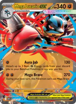 Mega Lucario ex — Ascended Heroes #113