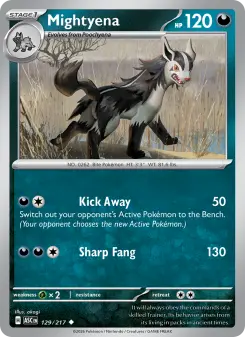 Mightyena — Ascended Heroes #129