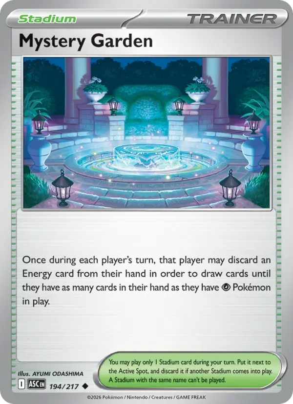 Mystery Garden 194 — Ascended Heroes 194, Normal finish