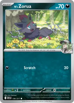 N's Zorua — Ascended Heroes 136