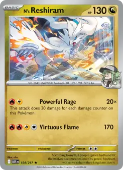 N's Reshiram — Ascended Heroes #154