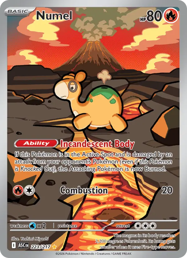 Numel 223 card from Ascended Heroes