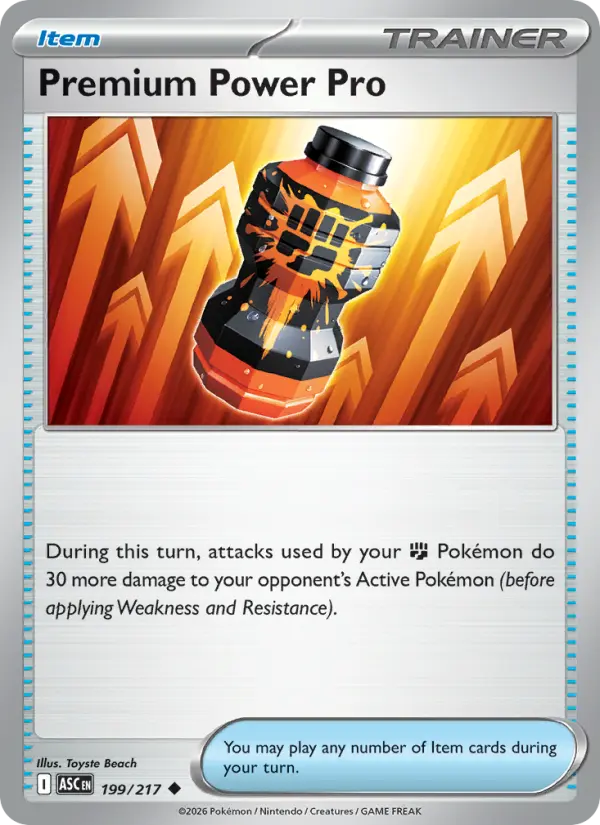 Premium Power Pro 199 — Ascended Heroes 199, Normal finish