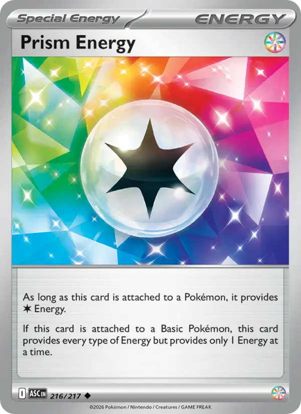 Prism Energy 216 card from Ascended Heroes