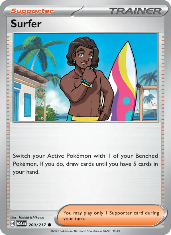 Surfer 200 — Ascended Heroes 200, Normal finish