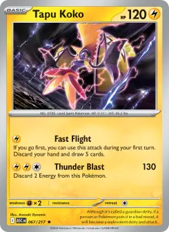 Tapu Koko — Ascended Heroes #67