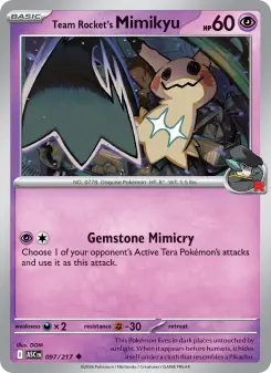 Team Rocket's Mimikyu — Ascended Heroes 97