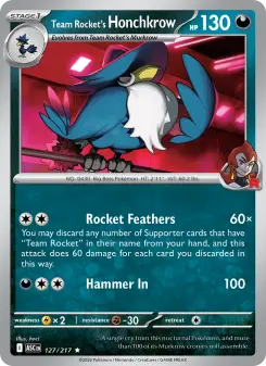 Team Rocket's Honchkrow — Ascended Heroes #127