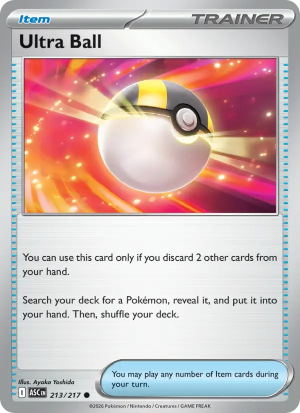 Ultra Ball 213 — Ascended Heroes 213, Normal finish