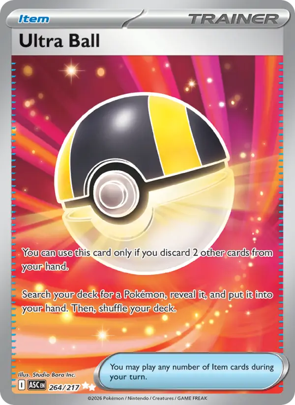 Ultra Ball 264 — Ascended Heroes 264, Holofoil finish