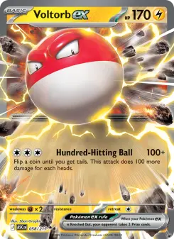 Voltorb ex — Ascended Heroes #58