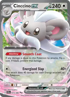 Cinccino ex 73 — Chaos Rising