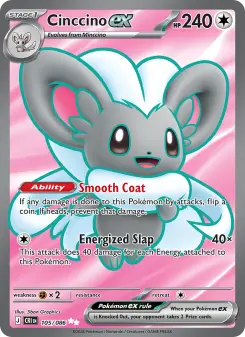 Cinccino ex 105 — Chaos Rising