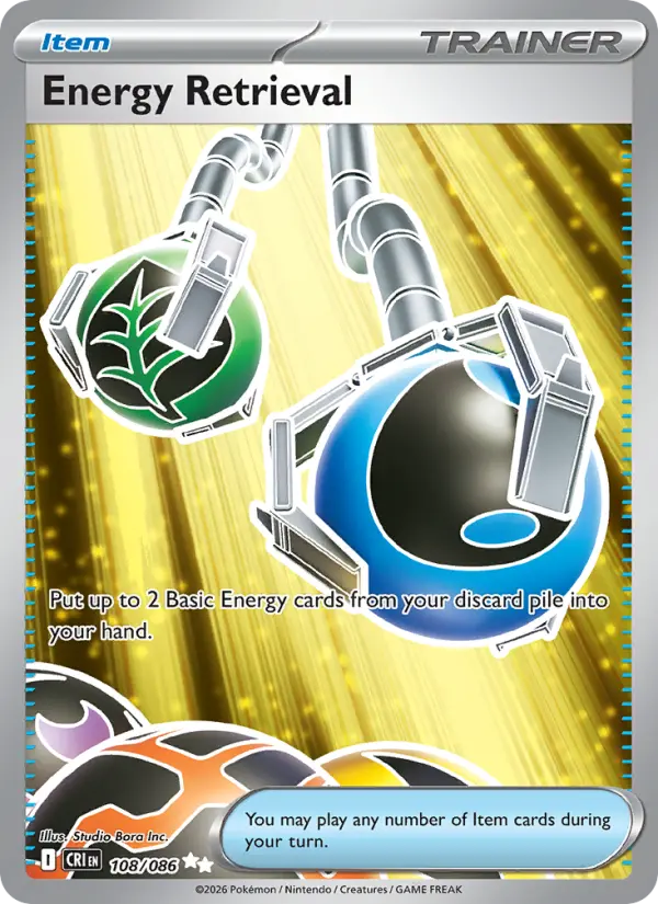 Energy Retrieval 108 — Chaos Rising 108, Holofoil finish