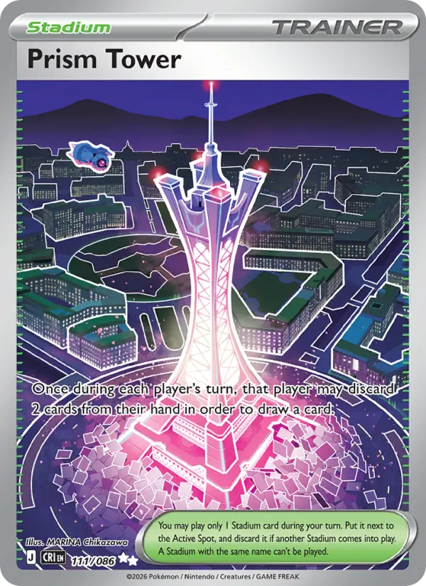 Prism Tower 111 — Chaos Rising 111, Holofoil finish