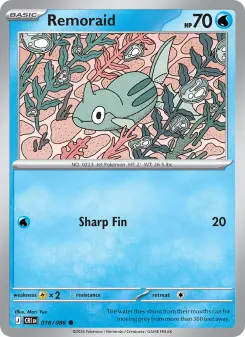 Remoraid 16 — shown as an example of the Reverse Holofoil finish