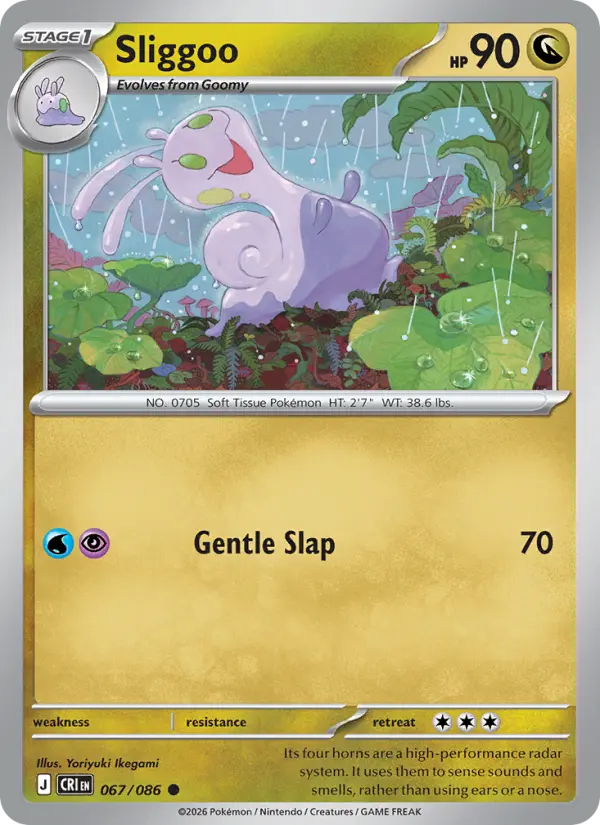 Sliggoo 67 card from Chaos Rising