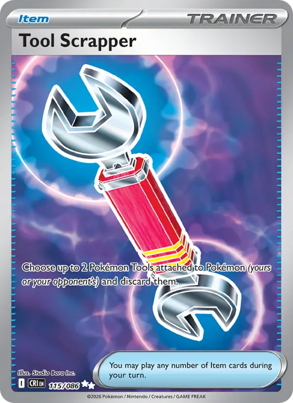 Tool Scrapper 115 — Chaos Rising 115, Holofoil finish