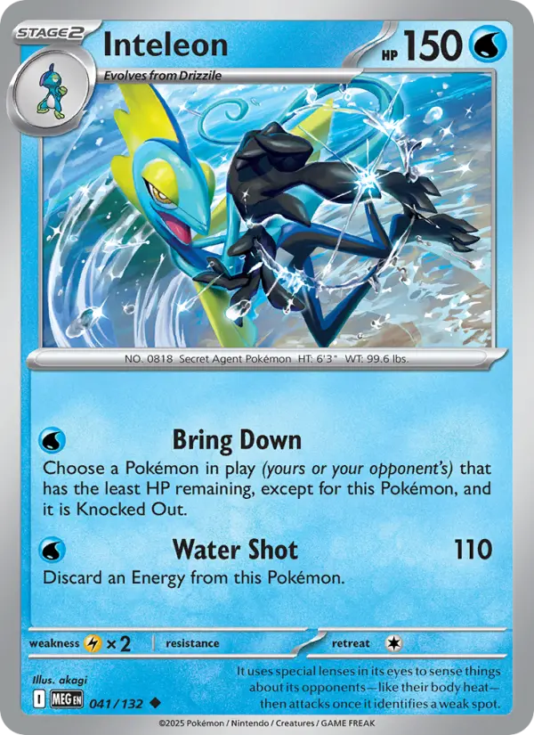 Inteleon 41 — Mega Evolution 41, Normal finish