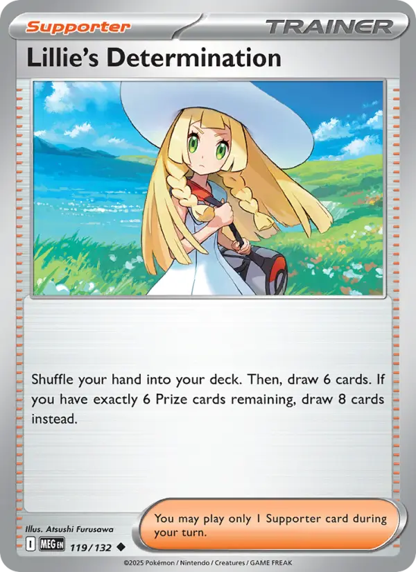 Lillie's Determination 119 — Mega Evolution 119, Normal finish