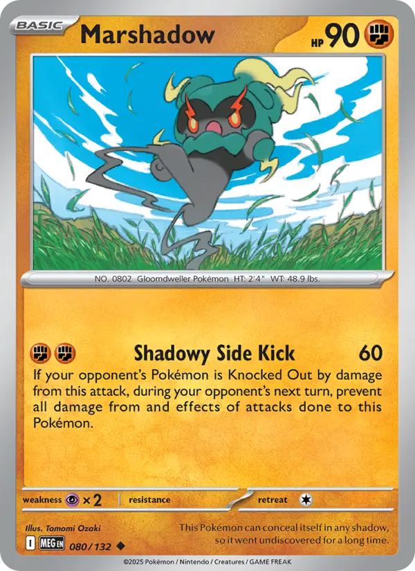 Marshadow 80 — Mega Evolution 80, Normal finish
