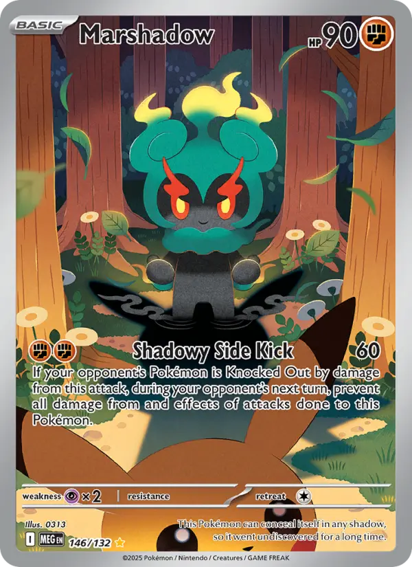 Marshadow 146 card from Mega Evolution