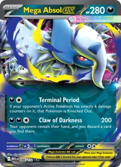 Mega Absol ex — Mega Evolution #86