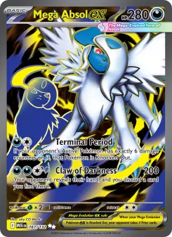 Mega Absol ex 161 — Mega Evolution